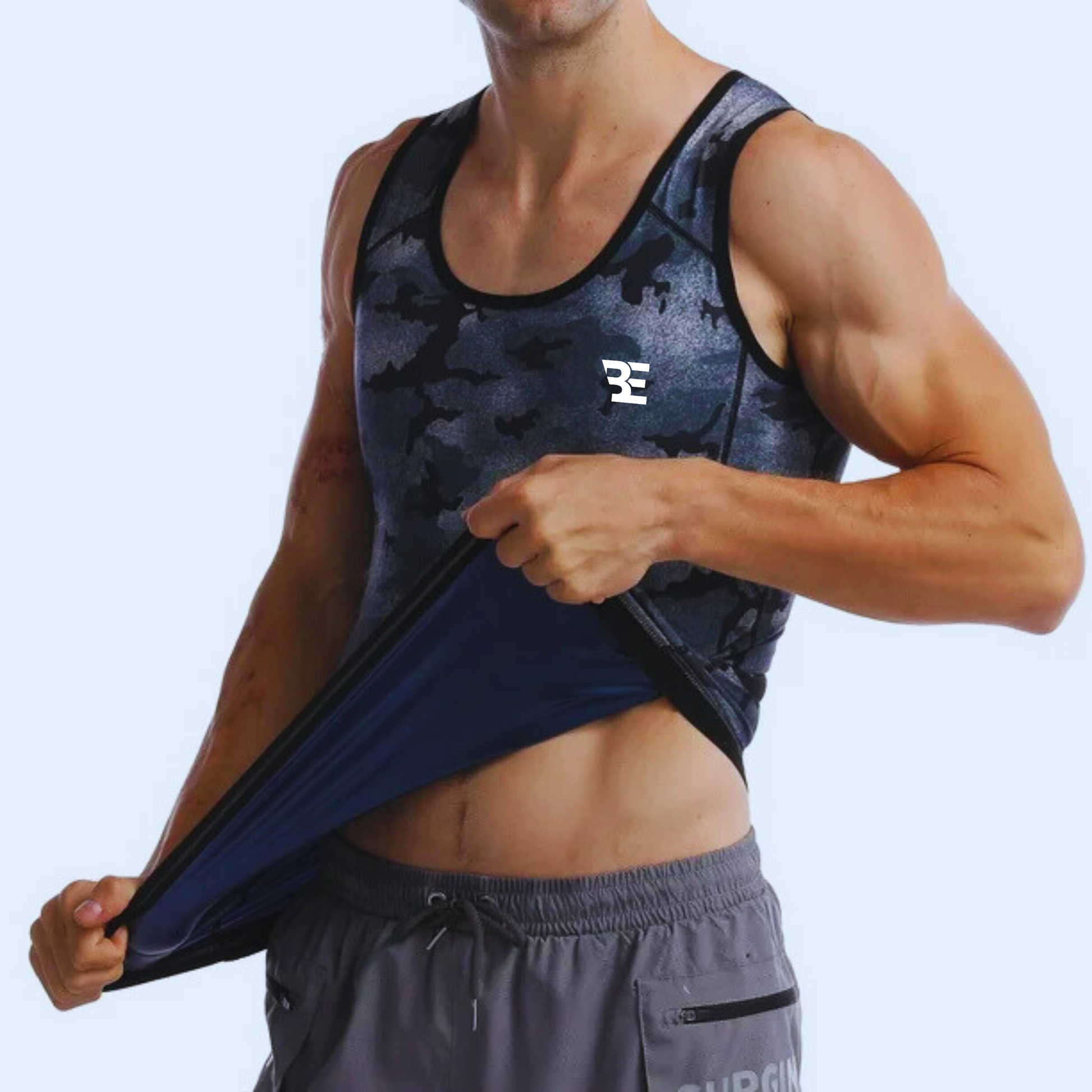 Camouflage Fat Burning Sauna Tank Top