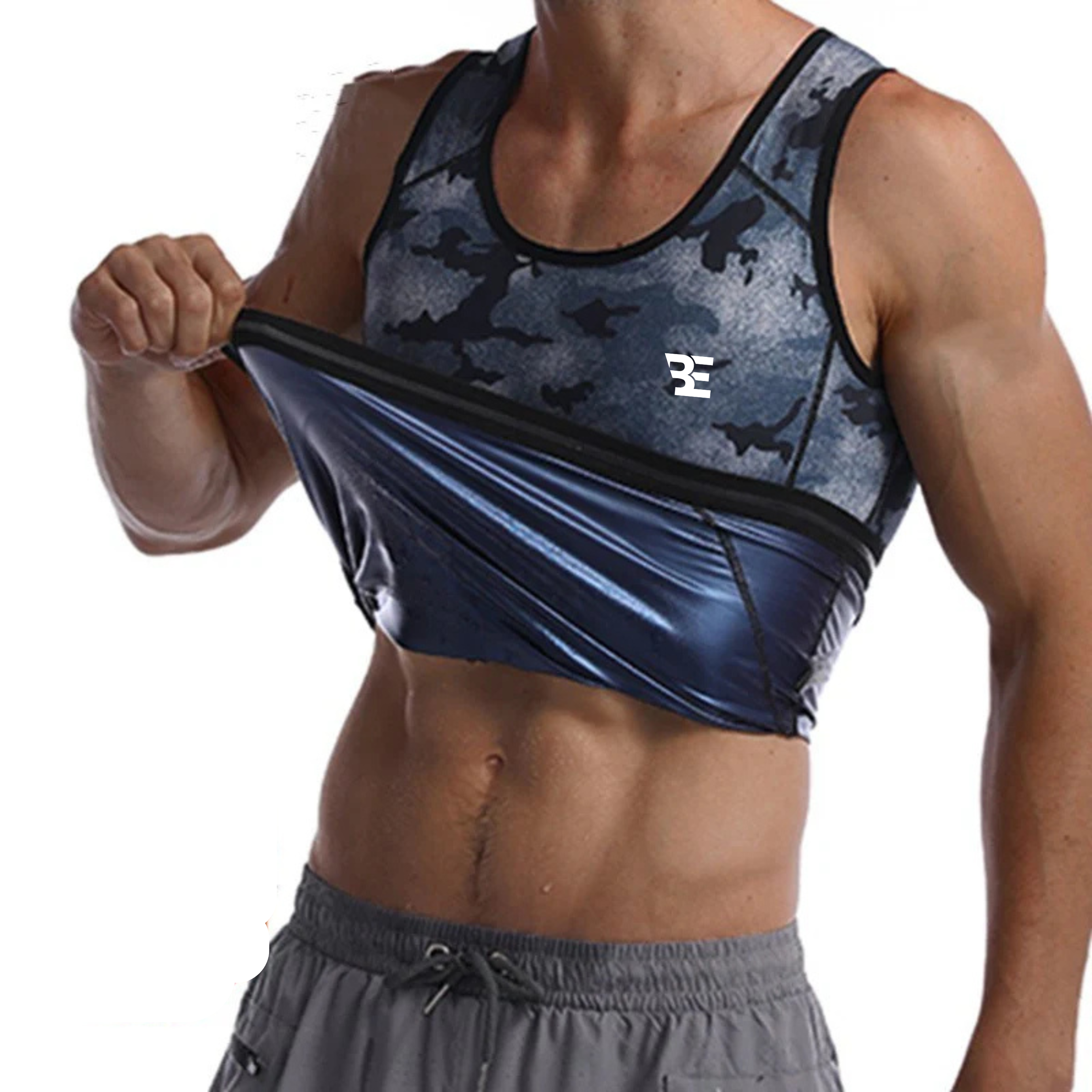 Camouflage Fat Burning Sauna Tank Top