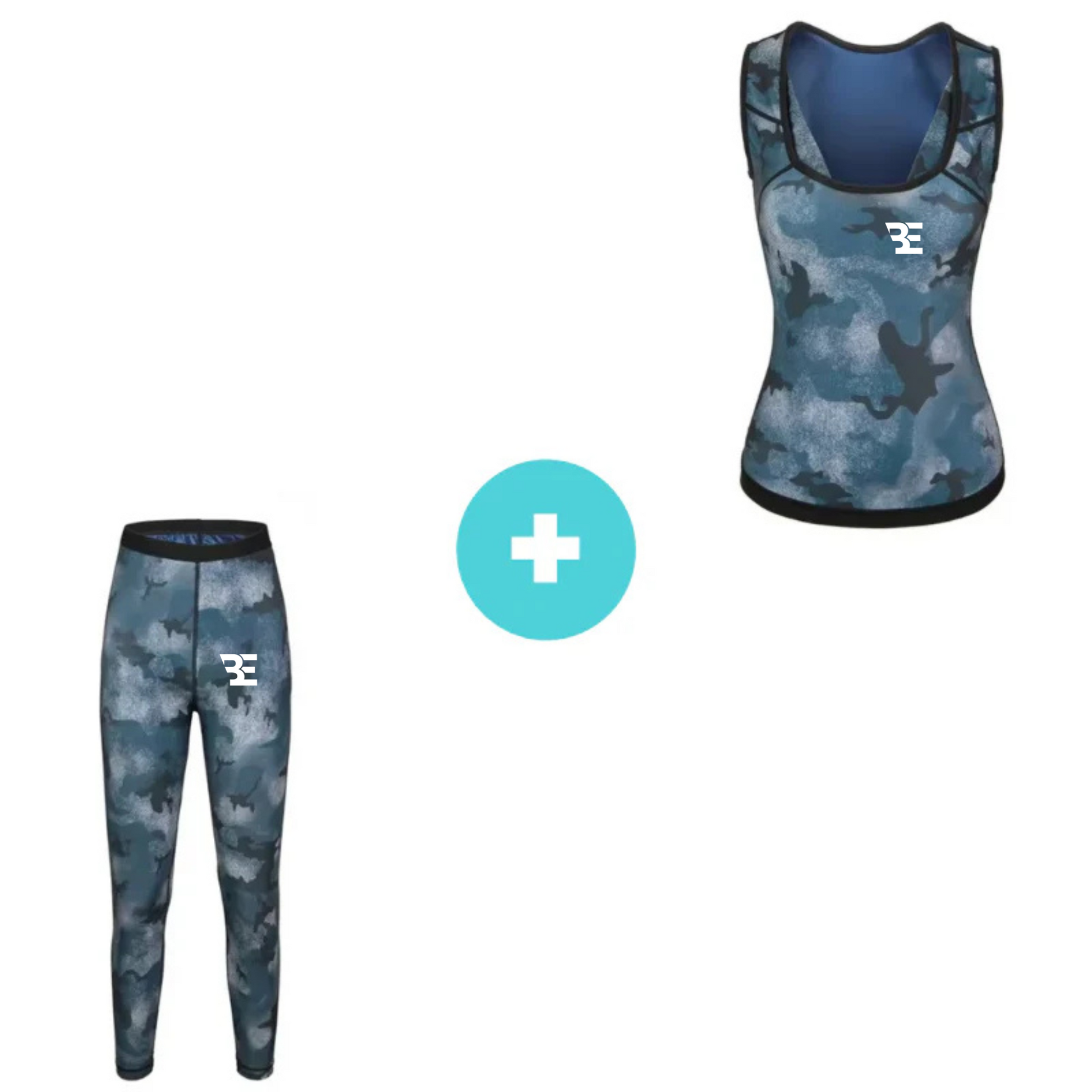 Camouflage Sauna Sweat Suit for Weight Loss