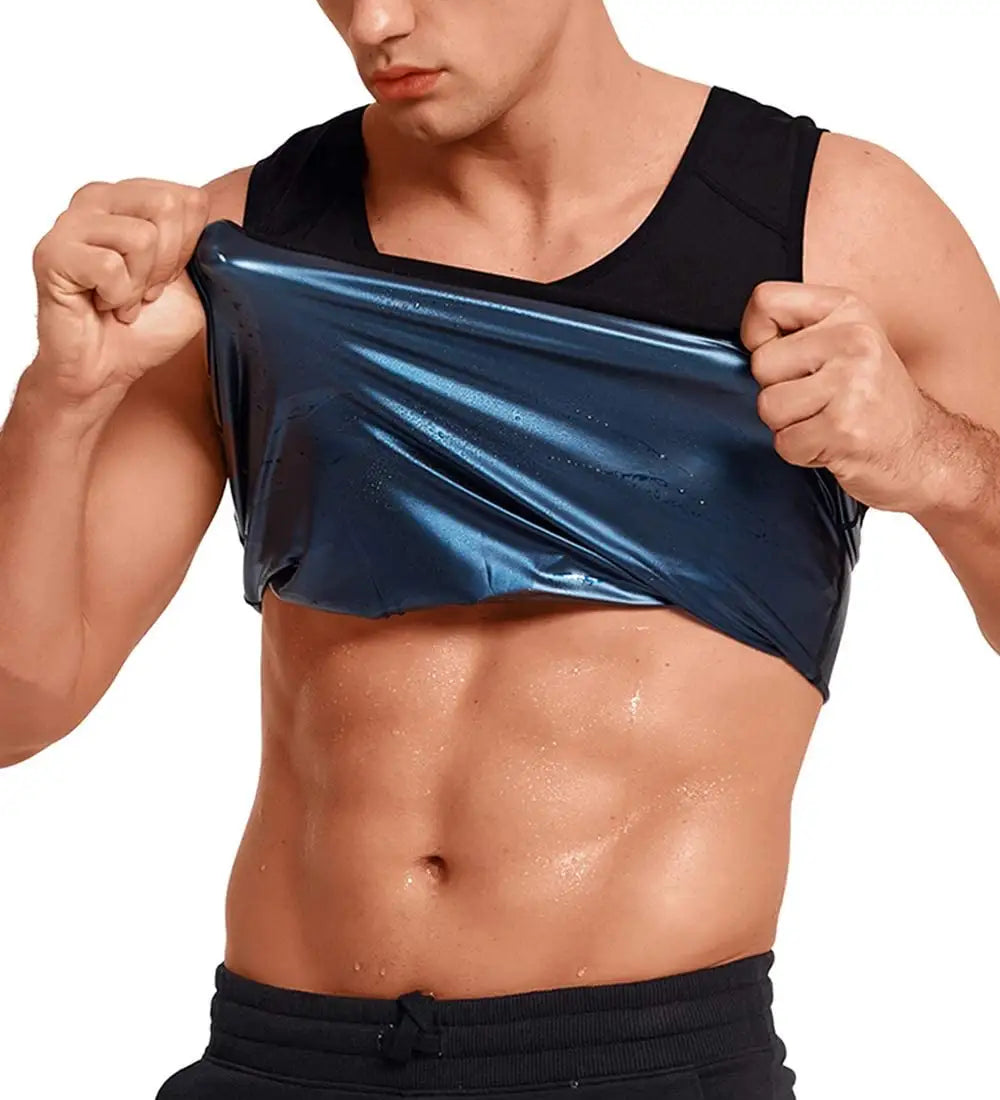 Men’s Fat Burning Sauna Tank Top