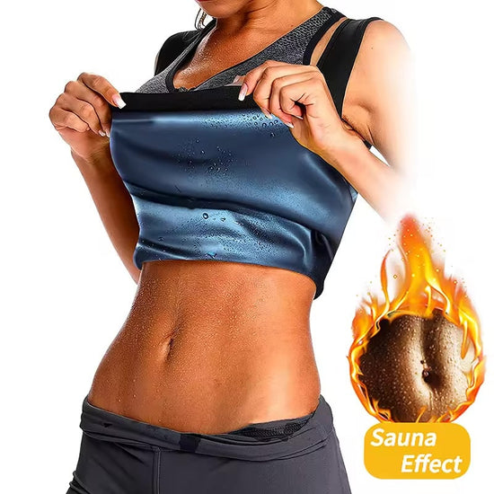 Women/Men Fat Burning Sauna Tank Top