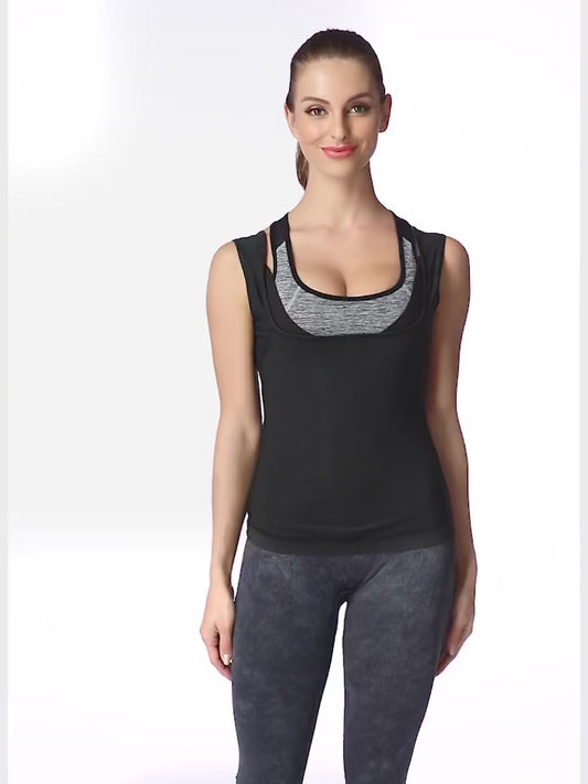 Women/Men Fat Burning Sauna Tank Top